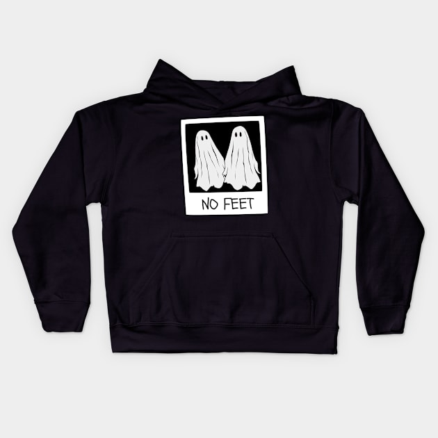 No feet! Kids Hoodie by Summyjaye